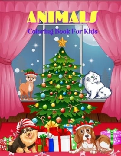 Cover for Fiona Abbott · ANIMALS - Coloring Book For Kids (Paperback Book) (2020)