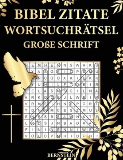 Cover for Bernstein · Bibel Zitate Wortsuchratsel Grosse Schrift (Paperback Bog) (2020)