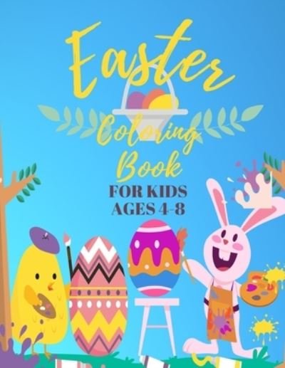 Cover for Gift Coloring Books · Easter Coloring Book for Kids (Taschenbuch) (2021)