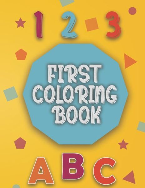 Cover for Dip Publication · First Coloring Book (Paperback Book) (2021)