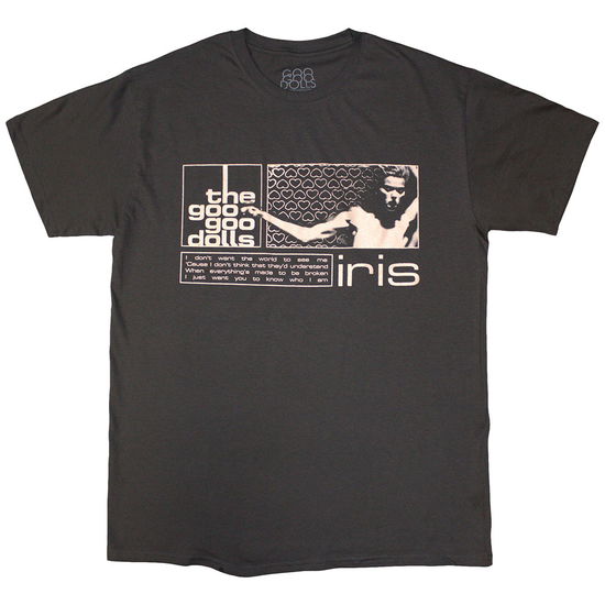 Cover for Goo Goo Dolls - The · The Goo Goo Dolls Unisex T-Shirt: Iris (Charcoal Grey) (T-shirt)