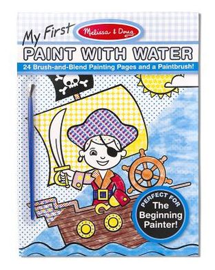 My First Paint with Water (Blue) [with Brushes] - Melissa & Doug - Books - Melissa & Doug - 0000772031844 - March 13, 2013