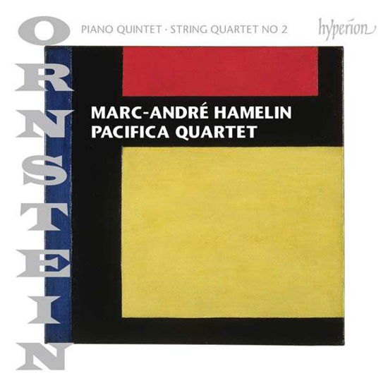 Cover for Pacifica Quartet · Ornstein Piano Quintet  Stri (CD) (2015)