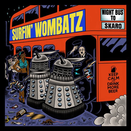 Cover for Surfin' Wombats · Night Bus To Skaro (CD) (2022)