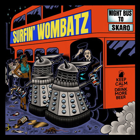 Night Bus To Skaro - The Surfin' Wombatz - Music - WESTERN STAR - 0703694889844 - November 18, 2022