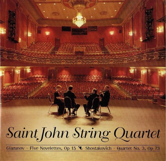 Cover for Glazunov / Shostakovich / Saint John String · Saint John String Quartet (CD) (2017)