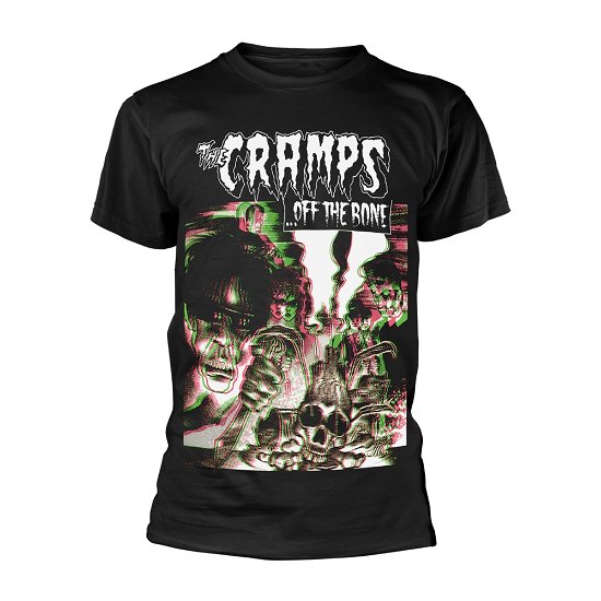 Cover for The Cramps · Off the Bone (Black) (T-shirt) [size L] [Black edition] (2018)