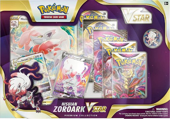 Cover for Asmodee · Pokemon TCG: Hisuian Zoroark VSTAR Premium Collection (Cards)