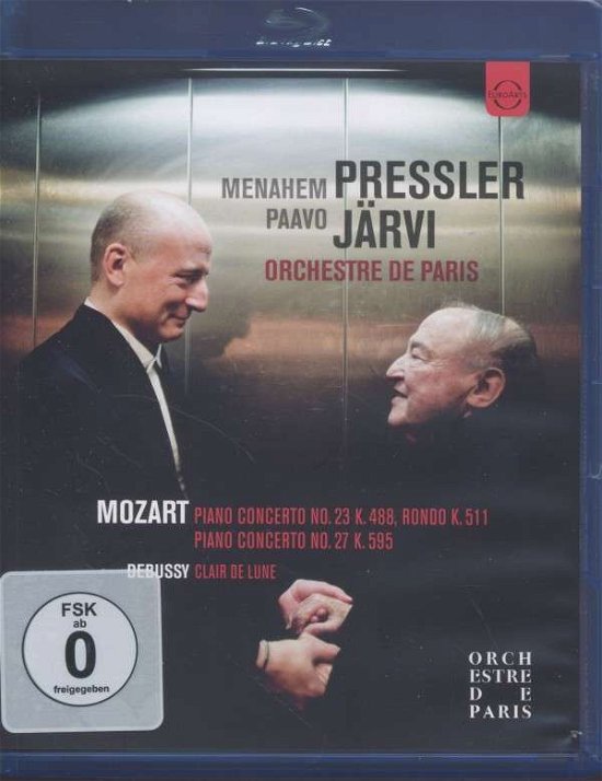 Cover for Orchestre de Menahem Pressler · Menahem Pressler - Paavo Järvi (Blu-ray) (2014)