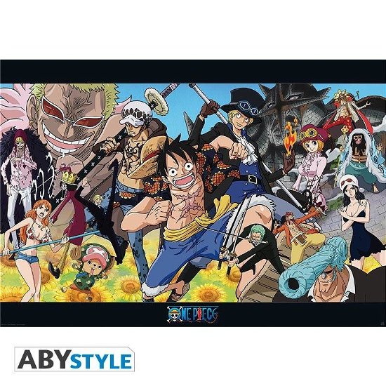 ONE PIECE - Poster 68X98 - Dressrosa - One Piece - Koopwaar -  - 3700789215844 - 7 februari 2019