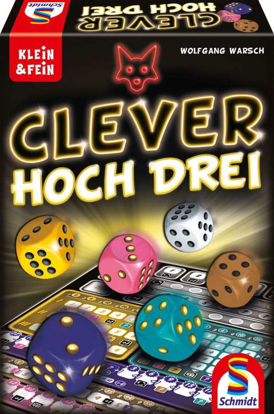 Clever hoch Drei - Schmidt Spiele - Koopwaar - SCHMIDT SPIELE - 4001504493844 - 8 januari 2021