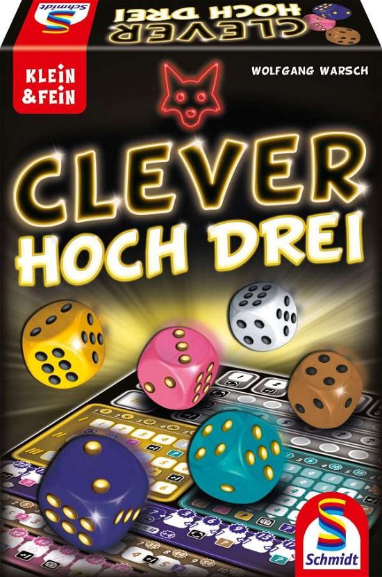 Cover for Schmidt Spiele · Clever hoch Drei (Legetøj) (2021)