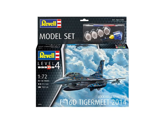 Cover for Revell · Lockheed Martin F-16D Tigermeet 2014 ( 03844 ) (Leketøy)
