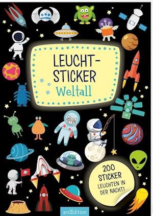 Cover for Leucht-sticker · Weltall (Book)