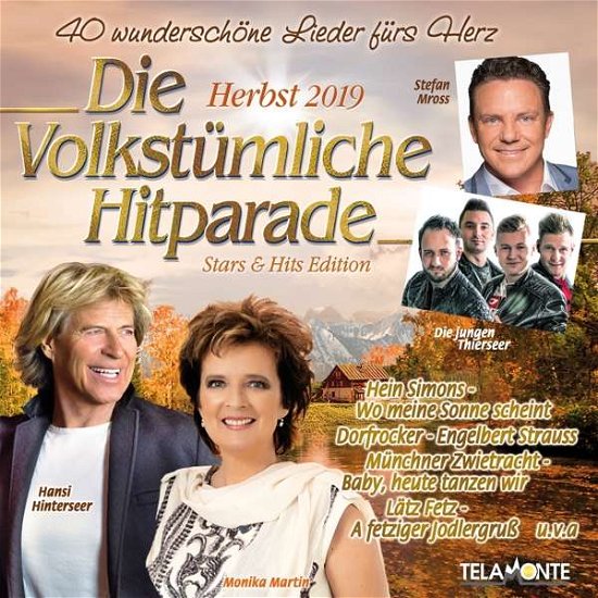 Cover for Various Artist · Die Volkstümliche Hitparade Herbst 2019 (CD) (2019)