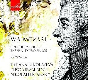Cover for Mozart · Cons for Two &amp; Three Pi (CD) (2013)