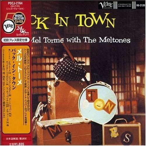 Cover for Mel Torme · Back in Town (CD) [Limited edition] (2007)