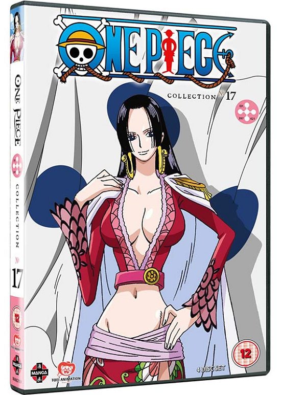 Cover for One Piece - Collection 17 (Episodes 397-421) · One Piece Collection 17 (Episodes 394 to 421) (DVD) (2018)