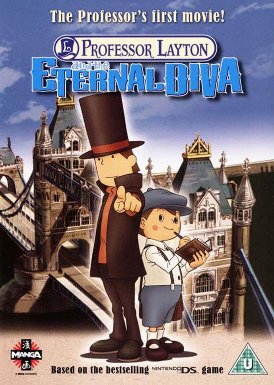 Cover for - No Manufacturer - · Professor Layton And The Eternal Diva [Edizione: Regno Unito] (DVD)