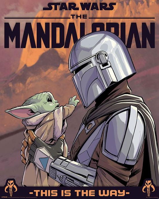 The Mandalorian - Hello Little One (Poster Mini 40x50 Cm) - Star Wars: Pyramid - Koopwaar -  - 5050574507844 - 