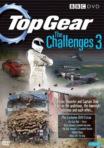Cover for Top Gear - The Challenges Vol.3 · Top Gear - The Challenges 3 (DVD) (2009)