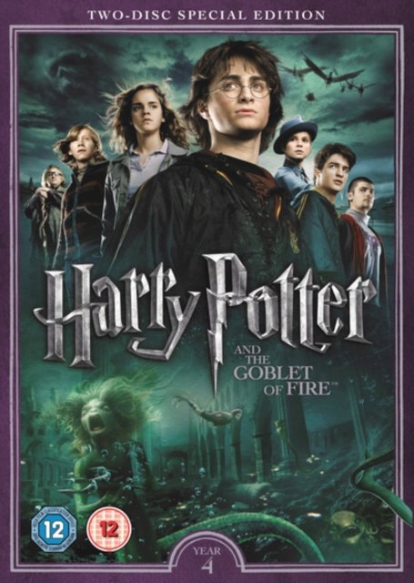 Cover for Harry Potter 4 Special Edition Dvds · Harry Potter And The Goblet Of Fire (DVD) (2016)