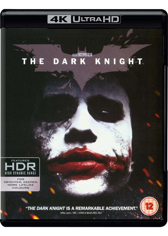 Batman - The Dark Knight - Christopher Nolan - Elokuva - Warner Bros - 5051892213844 - maanantai 14. syyskuuta 2020