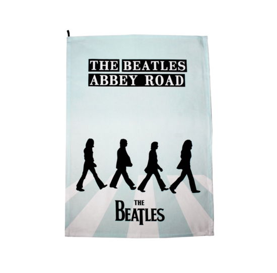 Tea Towel (Recycled Cotton) - The Beatles (Abbey Road) - The Beatles - Produtos - THE BEATLES - 5055453496844 - 15 de junho de 2023