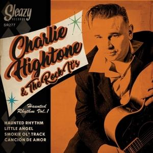 Cover for Charlie Hightone &amp; The Rock It's · Haunted Rhythm, Vol. 1 (7&quot;) (2024)
