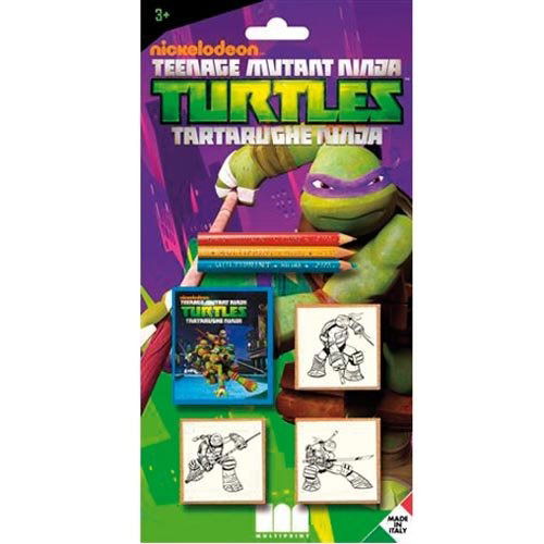 Cover for Multiprint 3884 · Blister 3 Timbri - Ninja Turtles (MERCH)
