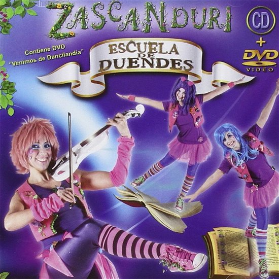 Cover for Zascanduri · Escuela De Duendes (DVD/CD)