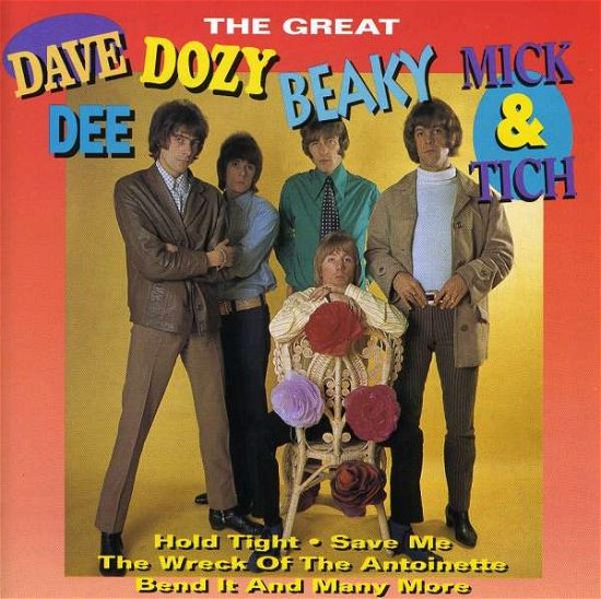 Dave Dee Dozy Beaky Mick & Tich-great - Dave Dee, Dozy, Beaky, Mick & Tich - Muziek - GOLDIES - 8712177023844 - 13 juli 1995