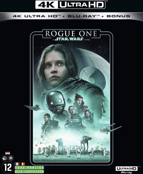 Cover for Rogue One · A Star Wars Story (4K = IMPORT) (4K UHD + Blu-ray) (2020)