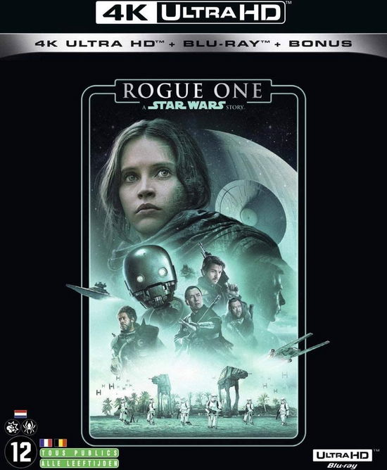 A Star Wars Story (4K = IMPORT) - Rogue One - Filmes - The Walt Disney Company - 8717418563844 - 24 de abril de 2020