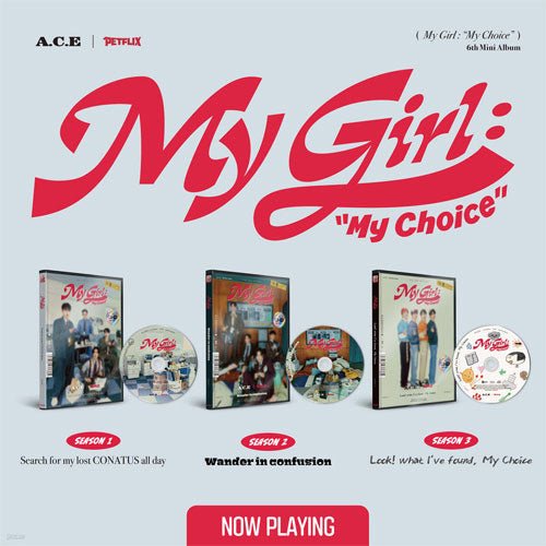 Cover for A.c.e. · My Girl: My Choice (CD/Merch) [Random Photobook edition] (2024)