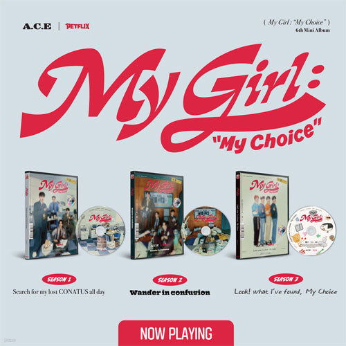 A.c.e. · My Girl: My Choice (CD/Merch) [Random Photobook edition] (2024)