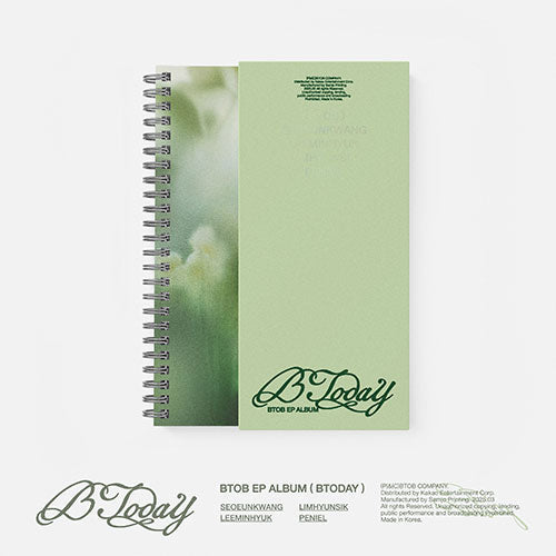 Cover for BTOB · BToday (CD/Merch) [Photobook edition] (2025)