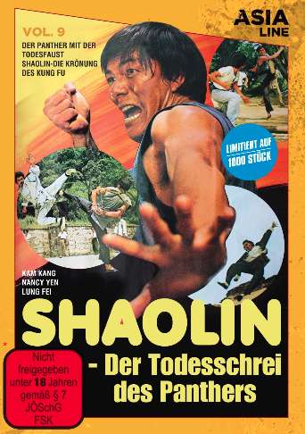 Cover for Asia Line · Shaolin-der Todesschrei Des Panthers (DVD) (2017)