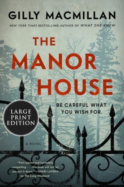 Cover for Gilly Macmillan · Manor House (Buch) (2023)