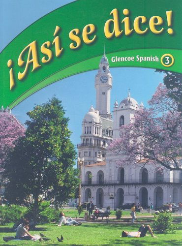 Cover for Conrad J. Schmitt · Asi Se Dice! (Hardcover Book) [Spanish edition] (2008)