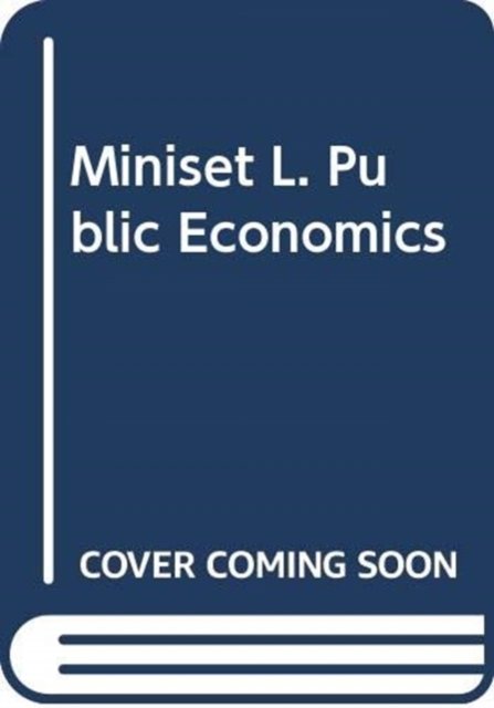 Cover for Andrew Wyatt · Miniset L. Public Economics (Hardcover Book) (2007)