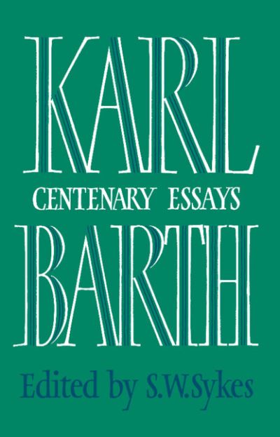 Cover for Karl Barth · Karl Barth: Centenary Essays (Hardcover Book) (1989)