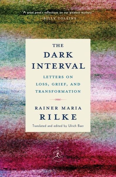Cover for Rainer Maria Rilke · Dark Interval (Hardcover Book) (2018)