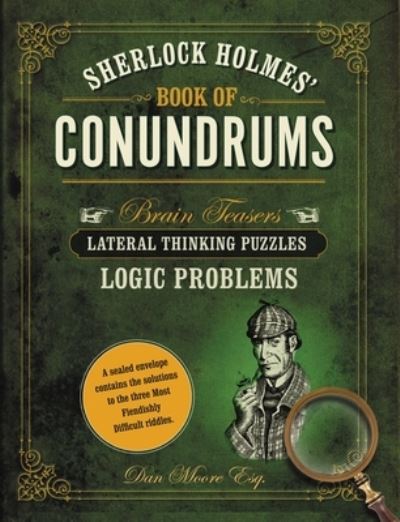 Cover for Dan Moore · Sherlock Holmes' Book of Conundrums (Hardcover Book) (2018)