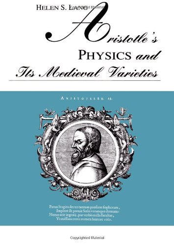 Cover for Helen S. Lang · Aristotle's Physics and Its Medieval Varieties (Suny Series in Ancient Greek Philosophy) (Paperback Book) (1992)