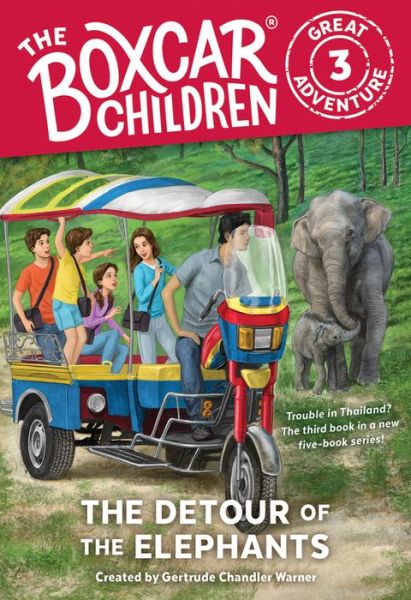 Cover for Gertrude Chandler Warner · The Detour of the Elephants (Hardcover Book) (2017)