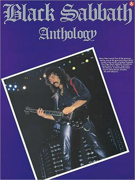 Black Sabbath - Anthology - Mark Phillips - Livres - Music Sales America - 9780825610844 - 1992