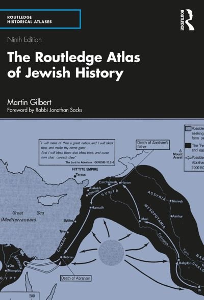 Cover for Martin Gilbert · The Routledge Atlas of Jewish History - Routledge Historical Atlases (Gebundenes Buch) (2023)