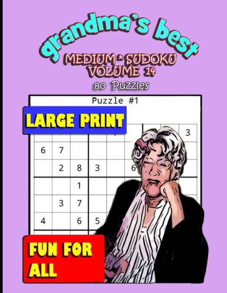 Grandma's Best Medium Sudoku - Erika Simmons - Livros - Independently Published - 9781072116844 - 4 de junho de 2019