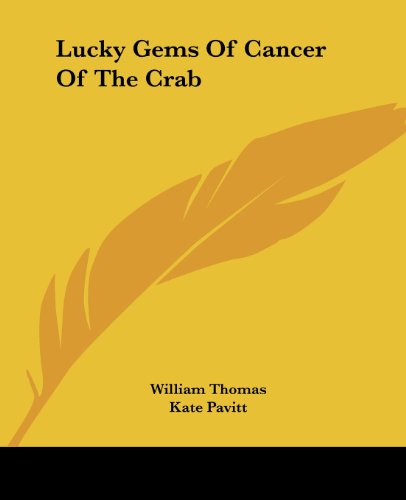 Cover for Kate Pavitt · Lucky Gems of Cancer of the Crab (Paperback Book) (2005)